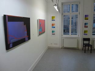 Ausstellungsrundgang in den Ateliers der wfk